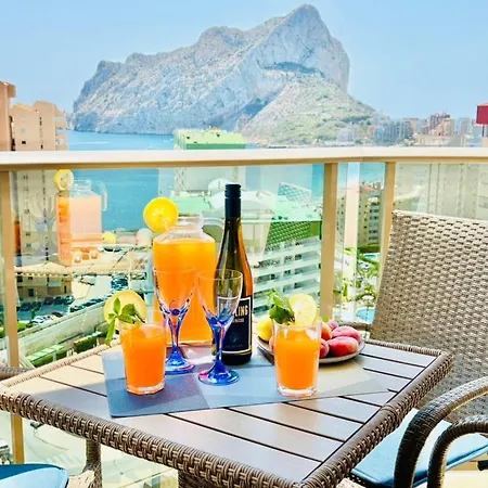 Sunny Beautiful Sea View, Large Sunny Terrace Calp